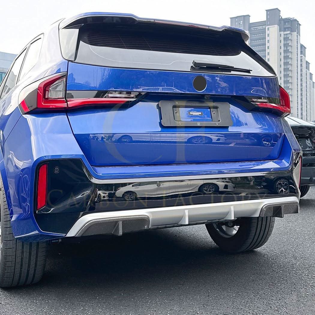MP Style Gloss Black Rear Diffuser for BMW U11 X1 2023-Present