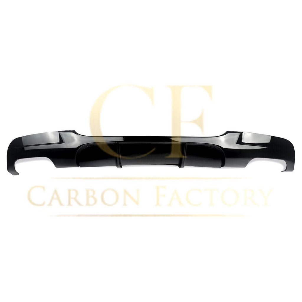MP Style Gloss Black Rear Diffuser Quad Exhaust for BMW E90 E91 3 Series 05-13