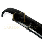MP Style Gloss Black Rear Diffuser Quad Exhaust for BMW E90 E91 3 Series 05-13