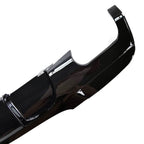 MP Style Gloss Black Rear Diffuser Twin Exhaust for BMW E90 E91 3 Series 05-13