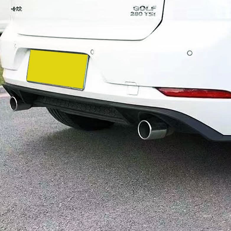 OEM Style Gloss Black Rear Diffuser for VW Golf MK7.5 GTI 17-20