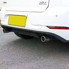 OEM Style Gloss Black Rear Diffuser for VW Golf MK7.5 GTI 17-20