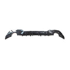 RK Style Gloss Black Rear Diffuser Dual Exhaust for BMW 3 Series G20 G21 Pre-LCI 19-22