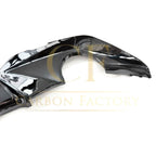RK Style Gloss Black Rear Diffuser Dual Exhaust for BMW 3 Series G20 G21 Pre-LCI 19-22
