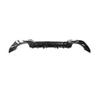 RK Style Gloss Black Rear Diffuser Quad Exhaust for BMW 3 Series G20 G21 Pre-LCI 19-22