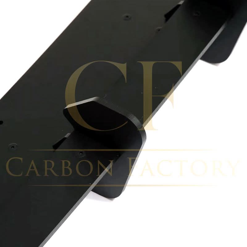 TR Style Gloss Black Rear Diffuser Trims for VW Golf MK7.5 R 17-20