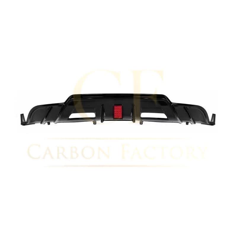 TR Style Gloss Black Rear Diffuser with LED for Tesla Model 3 16-23