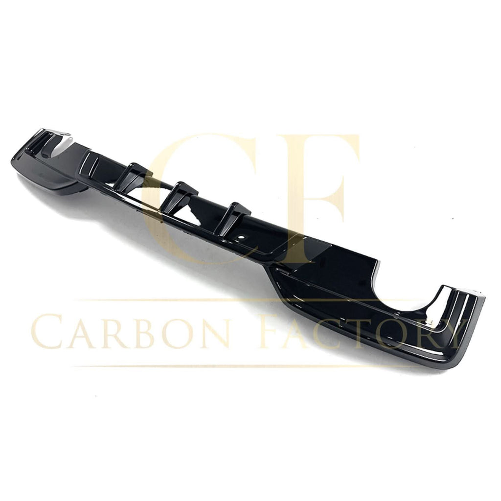 V Style Gloss Black Rear Diffuser Dual Exhaust for BMW 6 Series F06 F12 F13 M Sport 12-17
