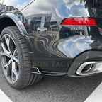 V Style Gloss Black Rear Diffuser for BMW G05 X5 19-25