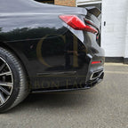 V Style Gloss Black Rear Diffuser for BMW G12 7 Series LCI 20-23