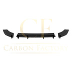 V Style Gloss Black Rear Diffuser for VW Golf MK7 GTI 13-16