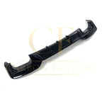V Style Gloss Black Rear Diffuser Quad Exhaust for BMW 6 Series F06 F12 F13 M Sport 12-17