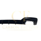 V Style Gloss Black Rear Diffuser Quad Exhaust for BMW 6 Series F06 F12 F13 M Sport 12-17
