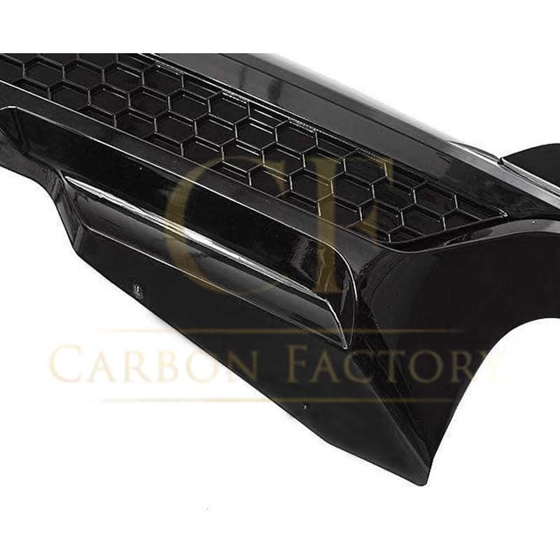 V Style Gloss Black Rear Diffuser with Exhaust Tips for BMW G01 X3 18-21