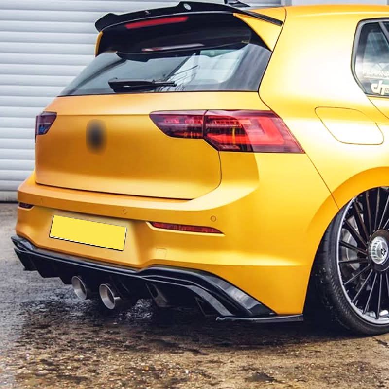 PRO Style Gloss Black Rear Diffuser for VW Golf MK8 21-Present
