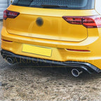 PRO Style Gloss Black Rear Diffuser for VW Golf MK8 21-Present