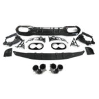A45 Style Rear Diffuser & Exhaust Tips for Mercedes Benz W177 A Class 18-25