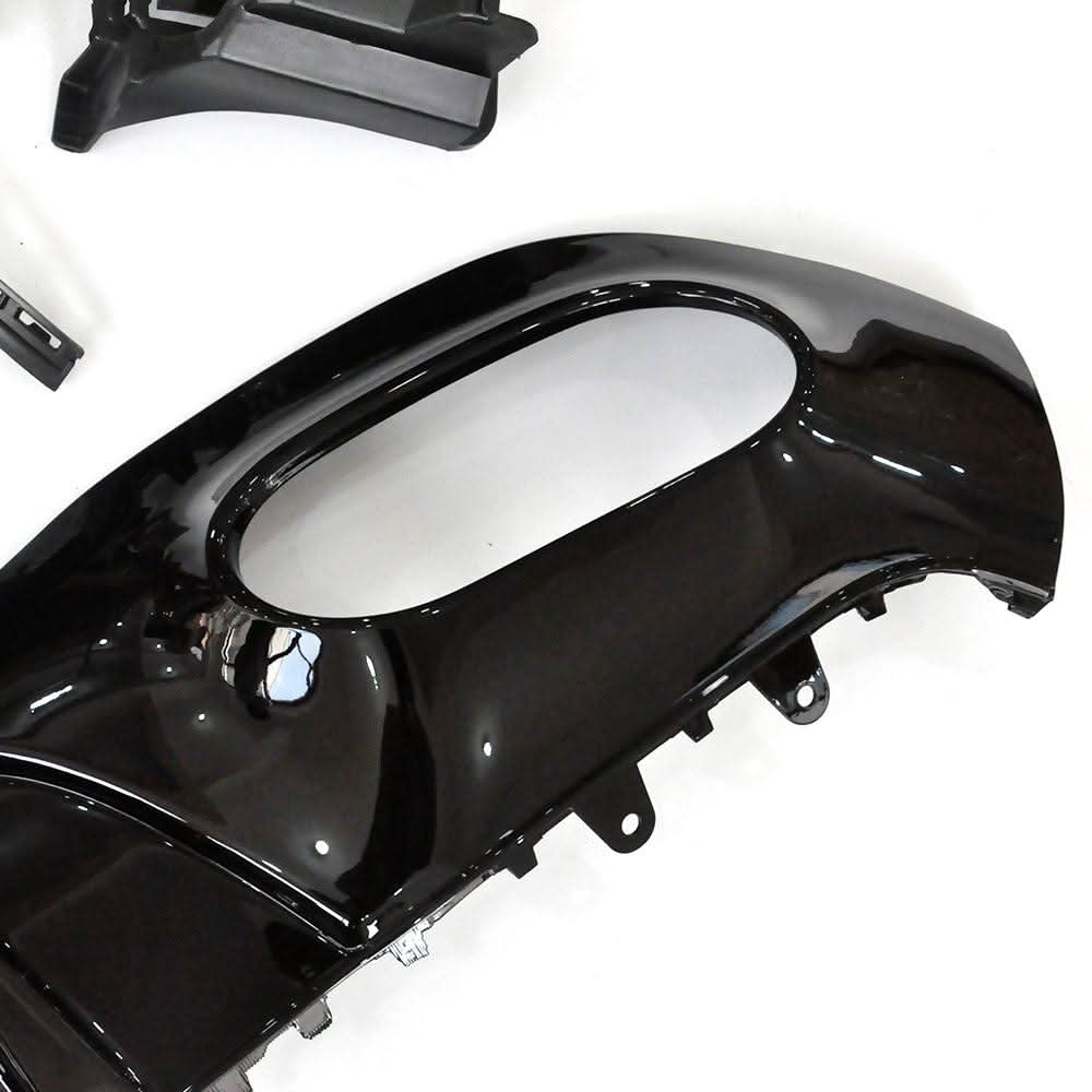 A45 Style Rear Diffuser & Exhaust Tips for Mercedes Benz W177 A Class 18-25