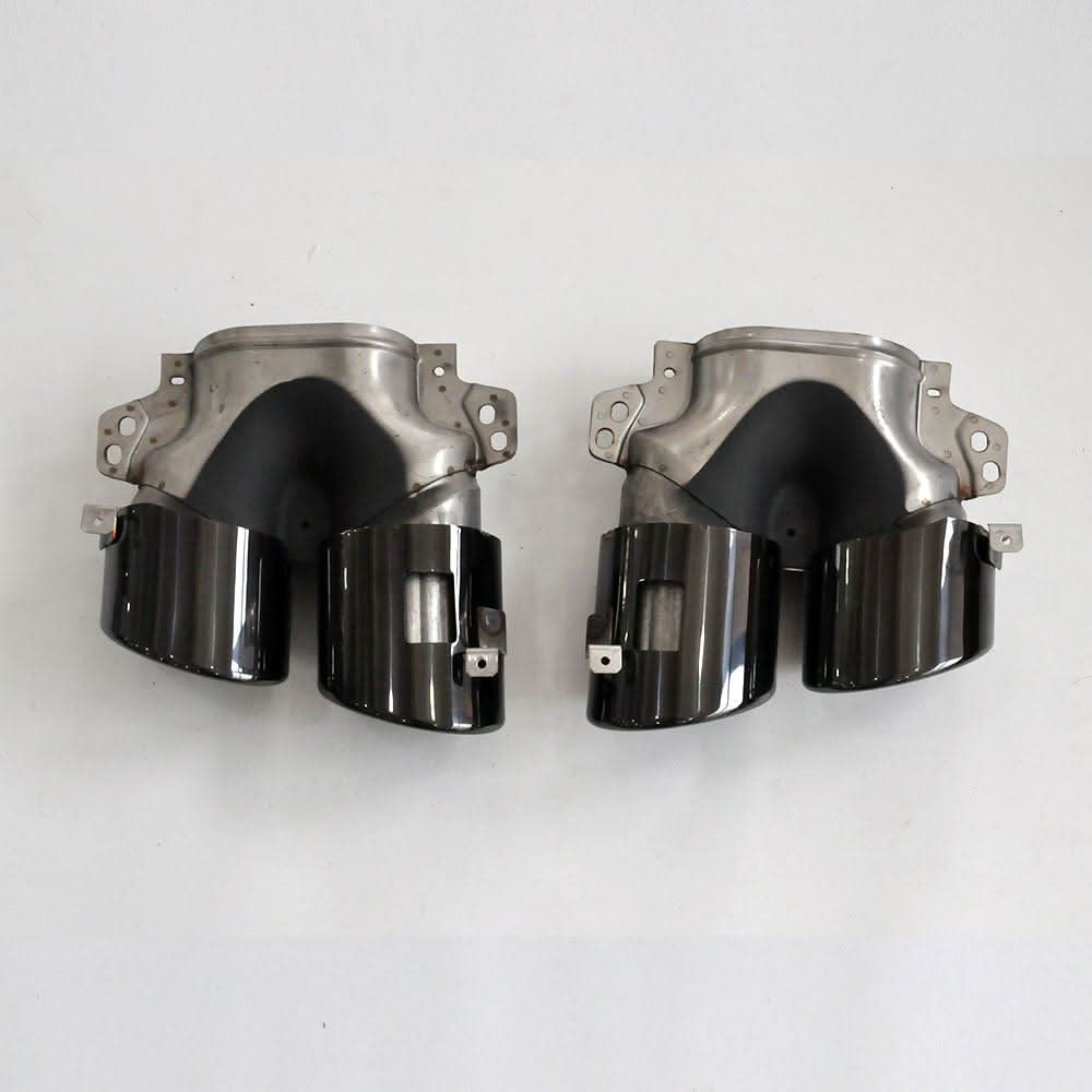 A45 Style Rear Diffuser & Exhaust Tips for Mercedes Benz W177 A Class 18-25