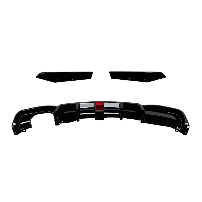 V Style Gloss Black Diffuser for BMW F30 F31 3 Series 12-19