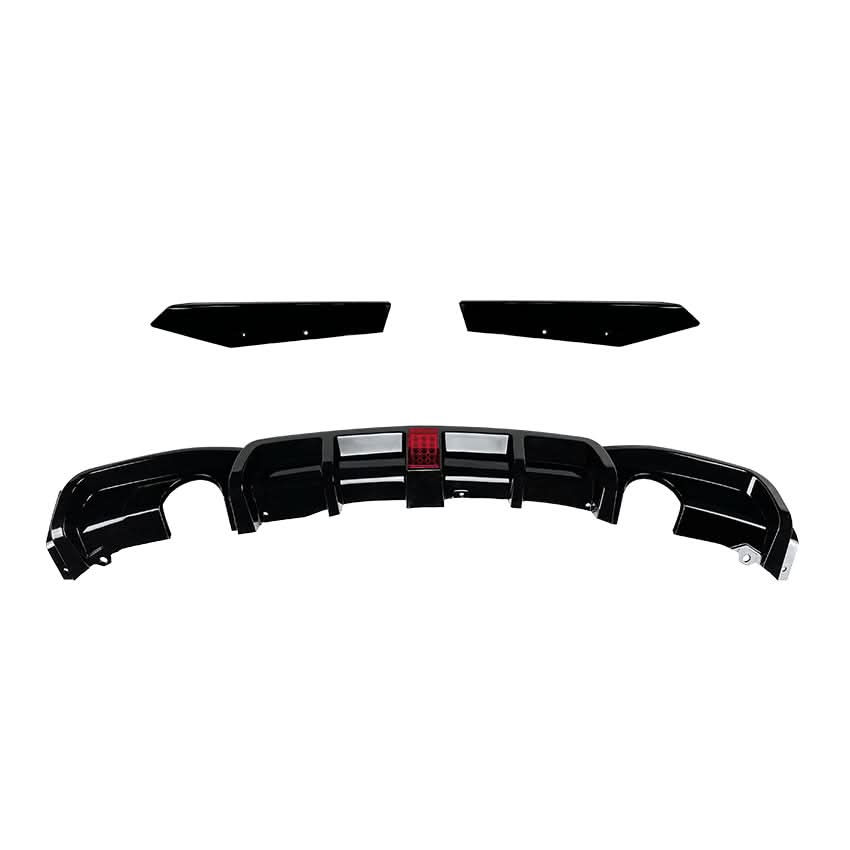 V Style Gloss Black Diffuser for BMW F30 F31 3 Series 12-19