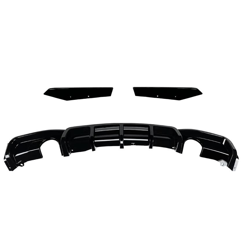 V Style Gloss Black Diffuser for BMW F30 F31 3 Series 12-19