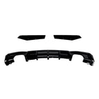 V Style Gloss Black Diffuser for BMW F30 F31 3 Series 12-19