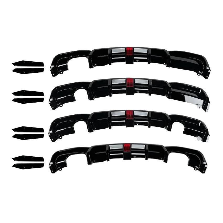 V Style Gloss Black Diffuser for BMW F30 F31 3 Series 12-19