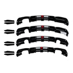 V Style Gloss Black Diffuser for BMW F30 F31 3 Series 12-19