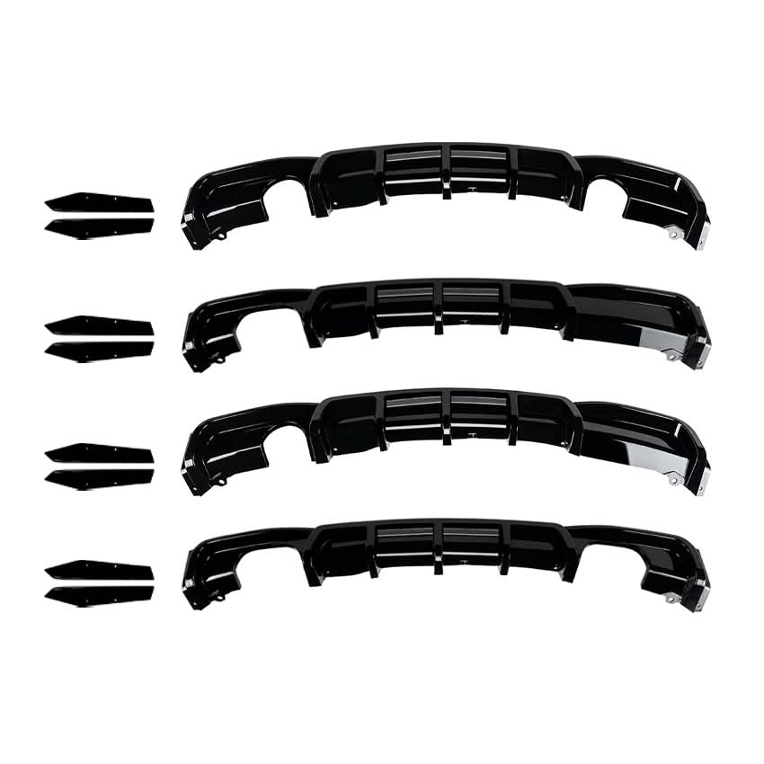 V Style Gloss Black Diffuser for BMW F30 F31 3 Series 12-19