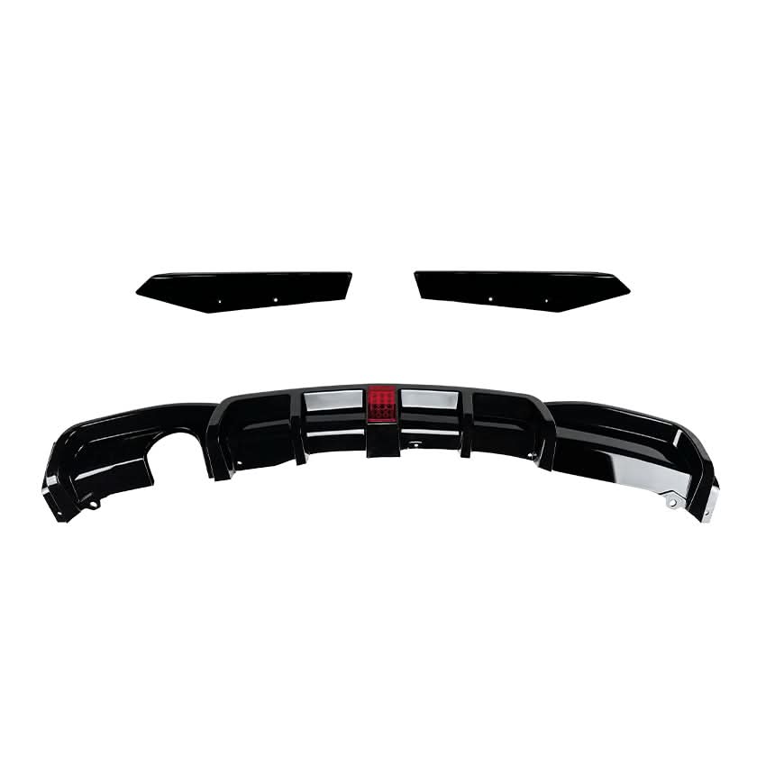 V Style Gloss Black Diffuser for BMW F30 F31 3 Series 12-19