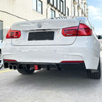 V Style Gloss Black Diffuser for BMW F30 F31 3 Series 12-19