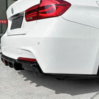 V Style Gloss Black Diffuser for BMW F30 F31 3 Series 12-19
