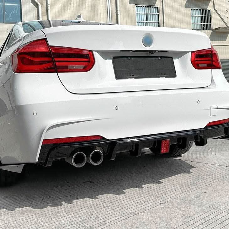 V Style Gloss Black Diffuser for BMW F30 F31 3 Series 12-19