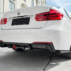 V Style Gloss Black Diffuser for BMW F30 F31 3 Series 12-19