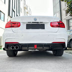 V Style Gloss Black Diffuser for BMW F30 F31 3 Series 12-19
