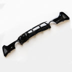 Gloss Black Dual Exit Rear Diffuser For BMW 4 Series M Sport F32 F36 -