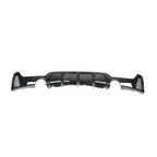 Gloss Black Dual Exit Rear Diffuser For BMW 4 Series M Sport F32 F36 -