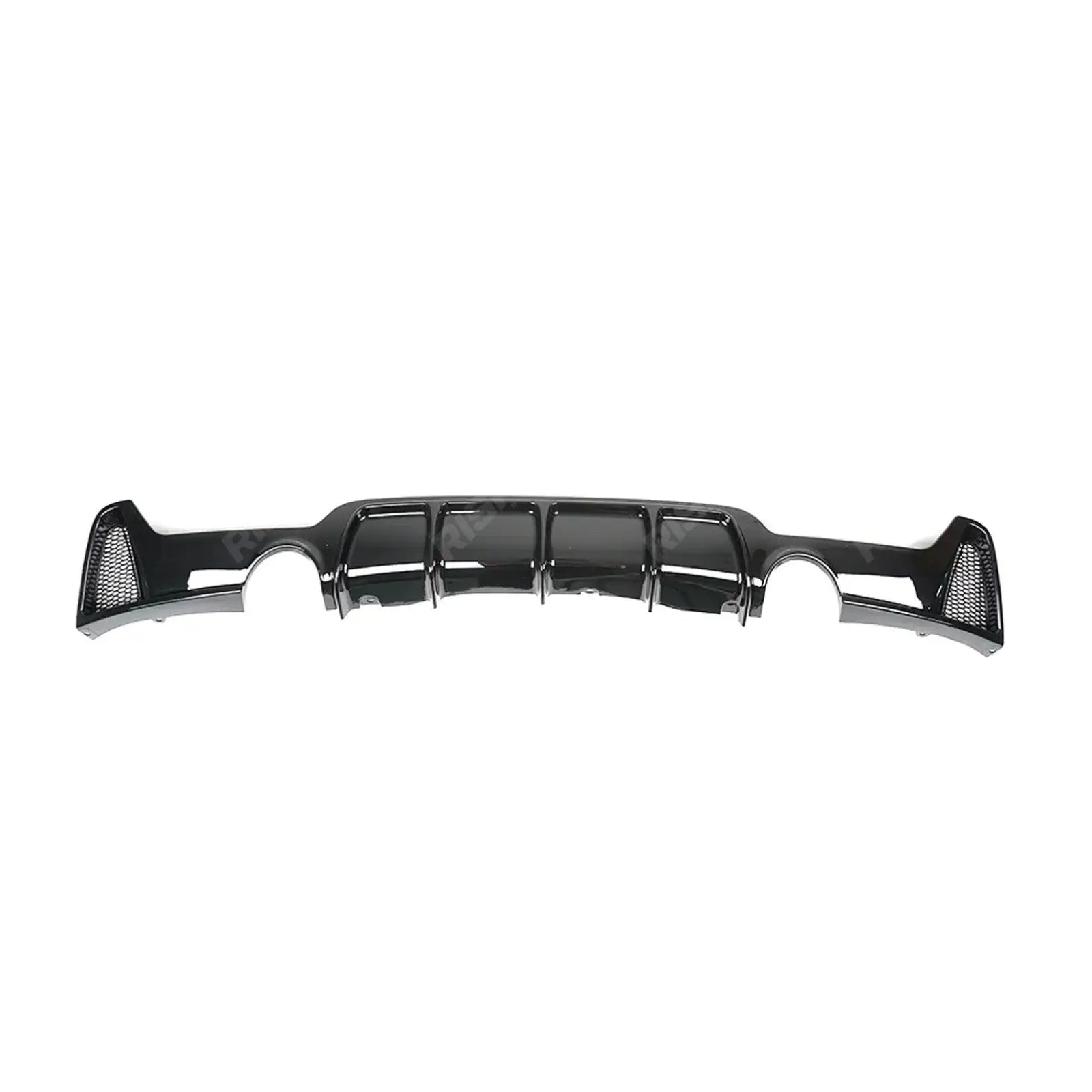Gloss Black Dual Exit Rear Diffuser For BMW 4 Series M Sport F32 F36 -