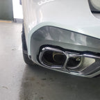 Gloss Black Exhaust Tips for BMW G05 LCI X5 G07 X7 23-Present