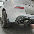 Gloss Black Exhaust Tips for BMW G05 LCI X5 G07 X7 23-Present