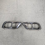 Gloss Black Exhaust Tips for BMW G05 LCI X5 G07 X7 23-Present