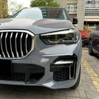 Gloss Black Front Canards for BMW G05 X5 19-25