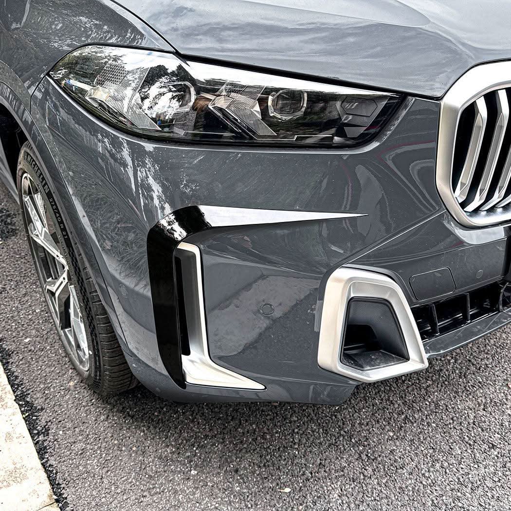 Gloss Black Front Canards for BMW G05 X5 19-25