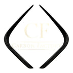 Gloss Black Front Canards for BMW G05 X5 19-25