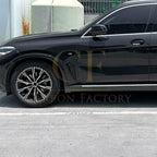 Gloss Black Front Fender Trims for BMW G05 X5 19-22