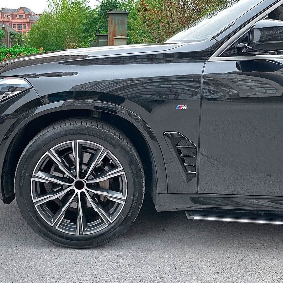 Gloss Black Front Fender Trims for BMW G05 X5 19-22