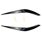Gloss Black Headlight Trims for BMW G05 X5 G06 X6 19-25