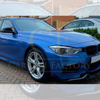 Gloss Black Fog Light Trims for BMW F30 F31 3 Series M Sport 12-19