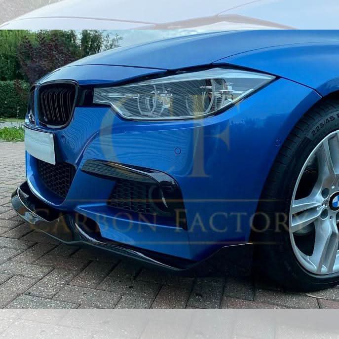 Gloss Black Fog Light Trims for BMW F30 F31 3 Series M Sport 12-19